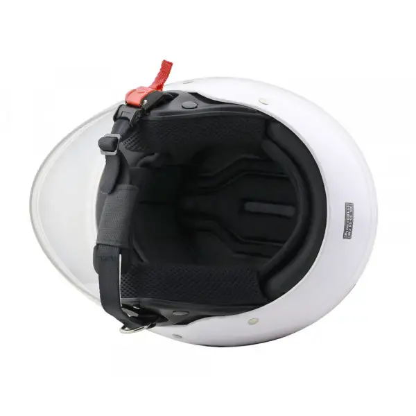 Casco demi-jet Befast Midi J bianco lucido