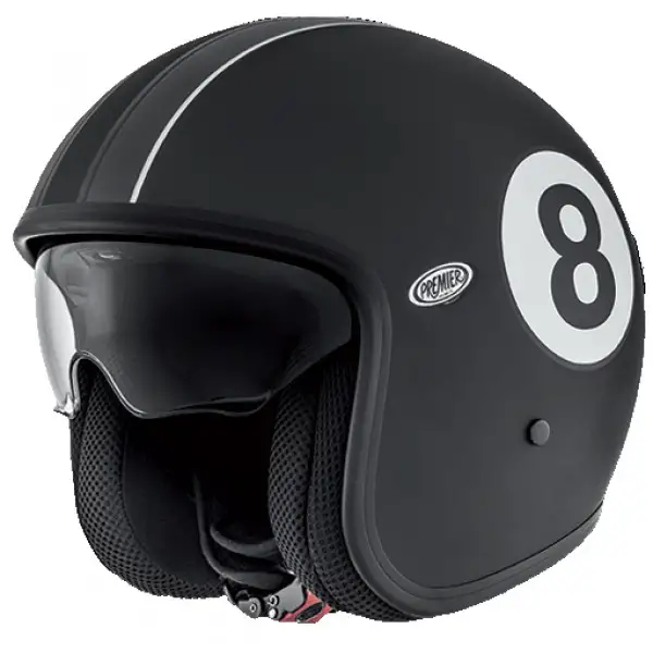 Casco jet Premier Vintage Eight 9BM