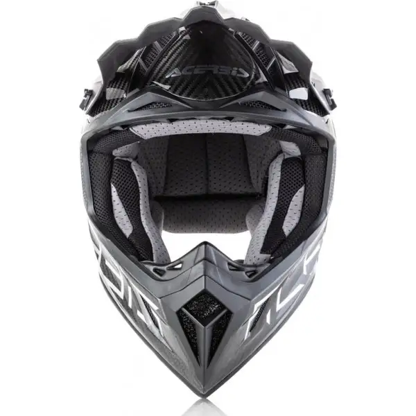 Acerbis IMPACT STEEL CARBON carbon cross helmet Silver