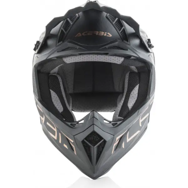 Acerbis IMPACT STEEL CARBON cross helmet Carbon Gold