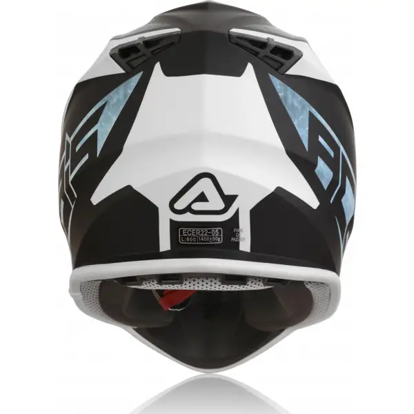 Acerbis LINEAR cross helmet white light blue