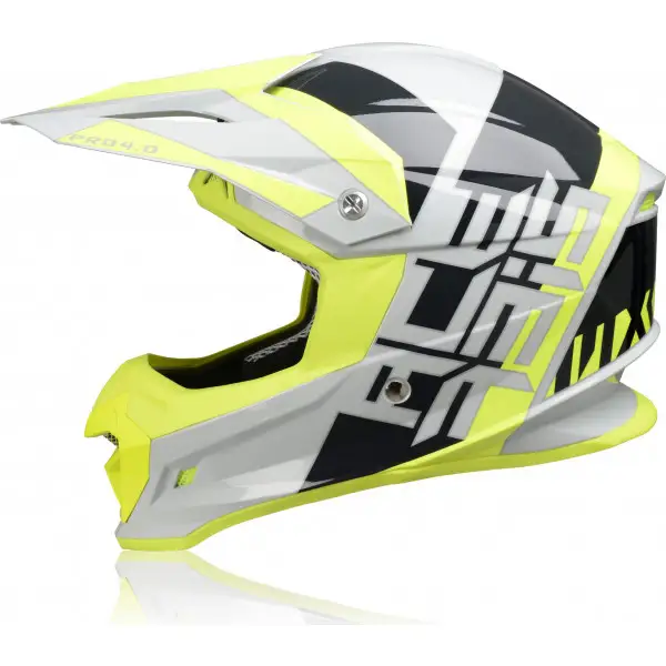 Acerbis Profile 4 off road helmet Grey Yellow Black