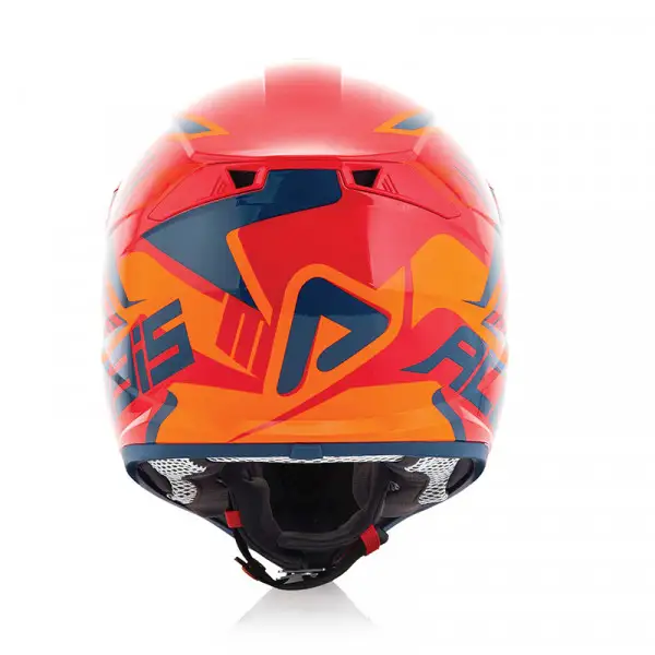 Off road helmet Acerbis Skinviper Profile 3.0 Shiny Red blue