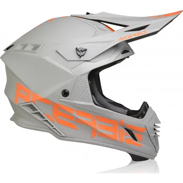 Acerbis X-Track VTR cross helmet fiber Grey