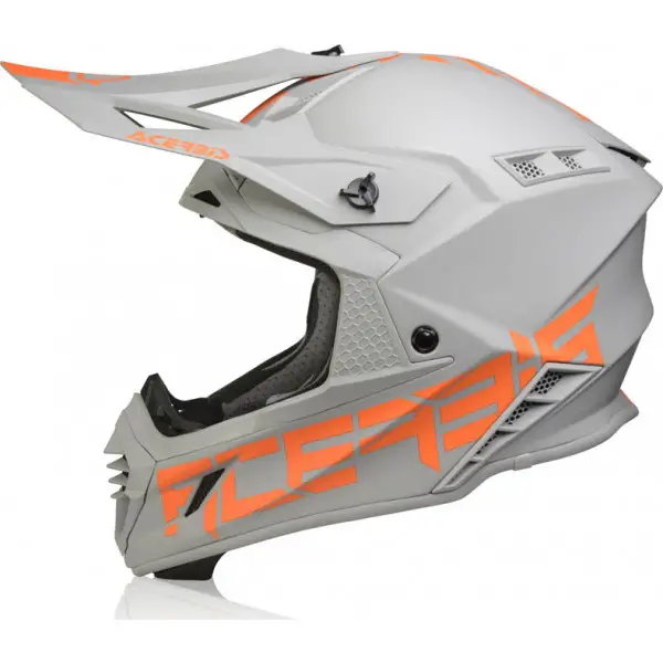 Acerbis X-Track VTR cross helmet fiber Grey