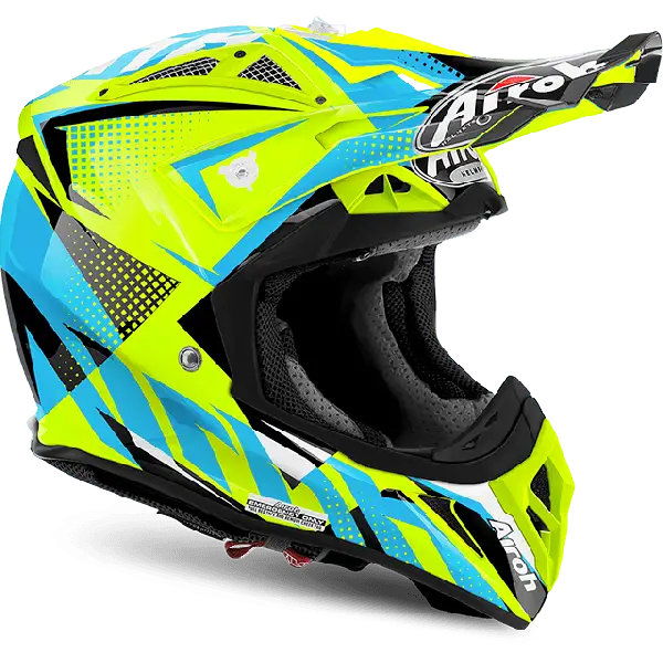 Airoh Aviator 2.2  Flash  off road helmet yellow gloss