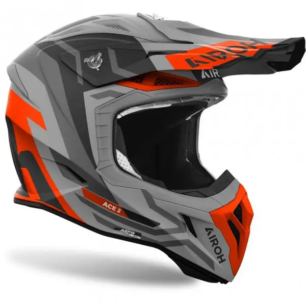 Helmet cross Airoh AVIATOR ACE 2 GROUND fiber Opaque Orange