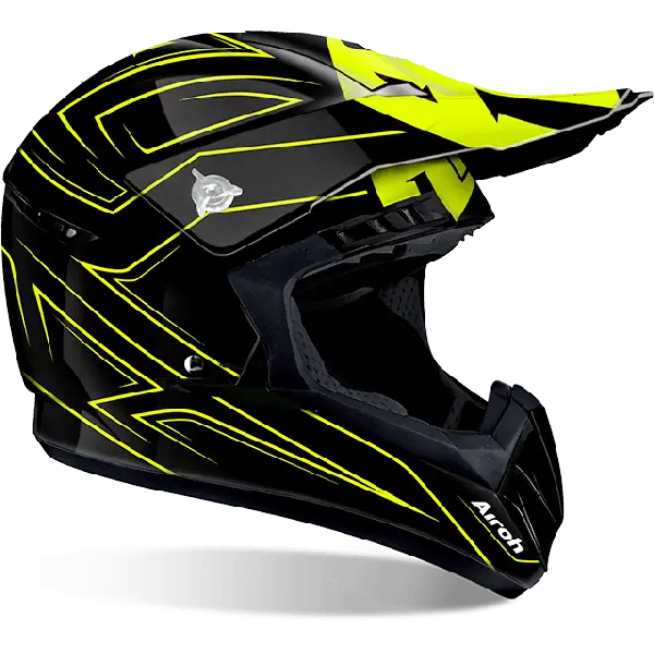 Airoh Switch Spacer off road helmet yellow gloss