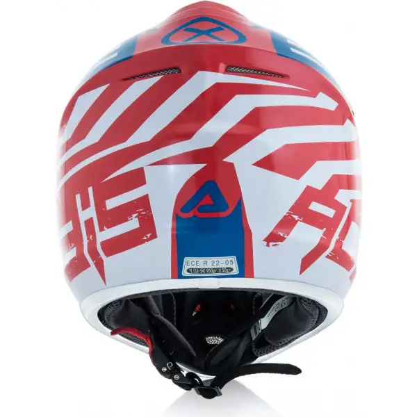 Acerbis Impact Junior 3.0 off road kid helmet Red Blue White