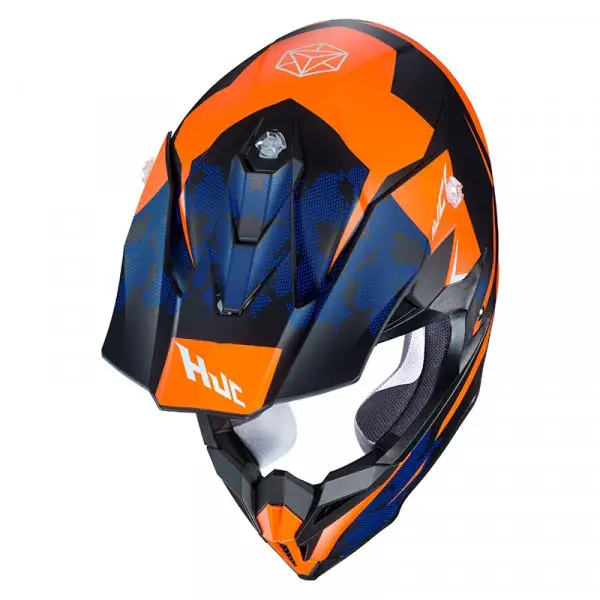 HJC i50 TONA cross helmet MC7SF Orange Black