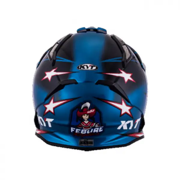 KYT cross helmet Strike Eagle Romain Febver Replica 2016 fiber