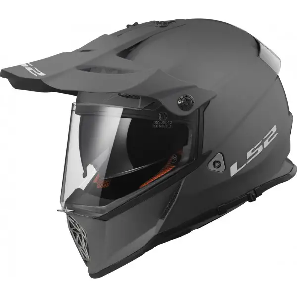 LS2 cross helmet MX436 Pioneer Matt Titanium