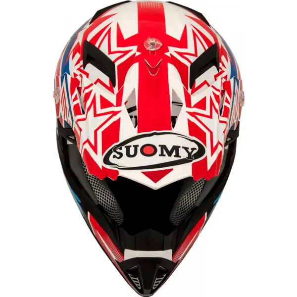 Suomy Rumble Freedom off road helmet Red Blue