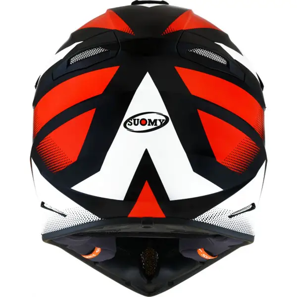 Suomy X-WING GRIP cross helmet Black Orange