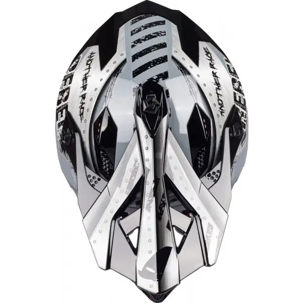 Ufo Plast Intrepid Metal Helmet Gray Black