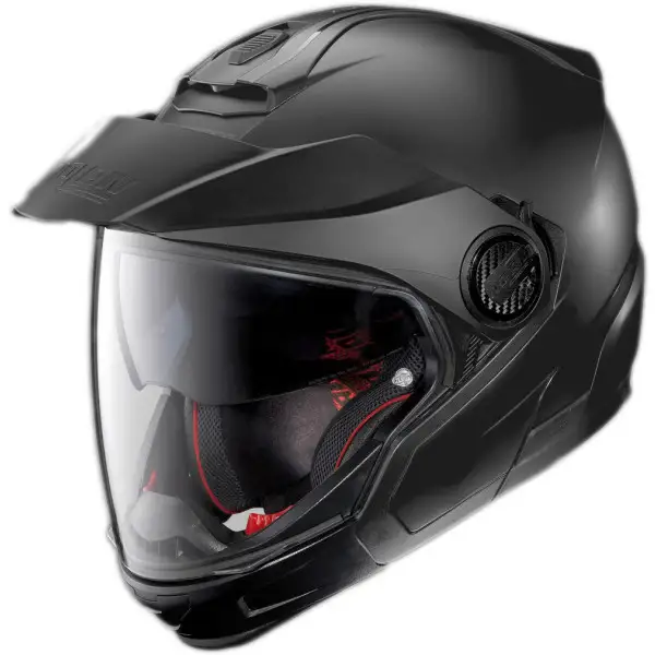Nolan  N40-5 GT 06 Classic N-Com matte black dual P-J approved crossover helmet