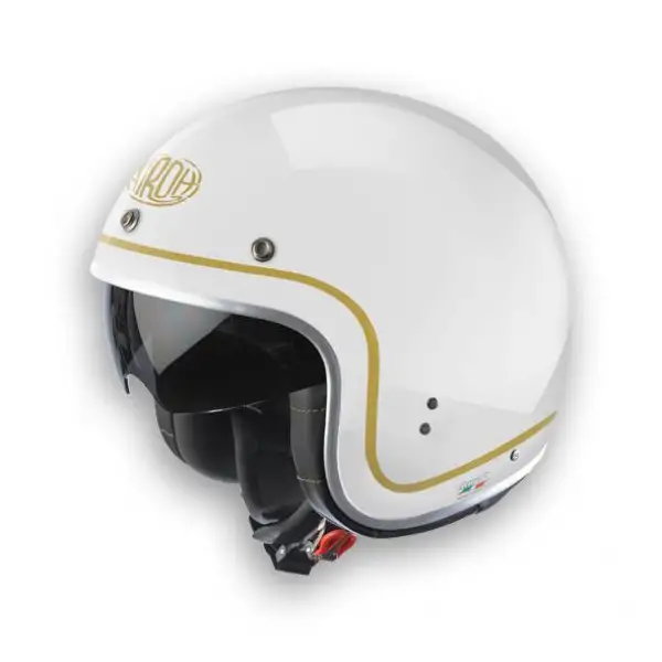 Airoh Riot Color white gloss demi-jet helmet