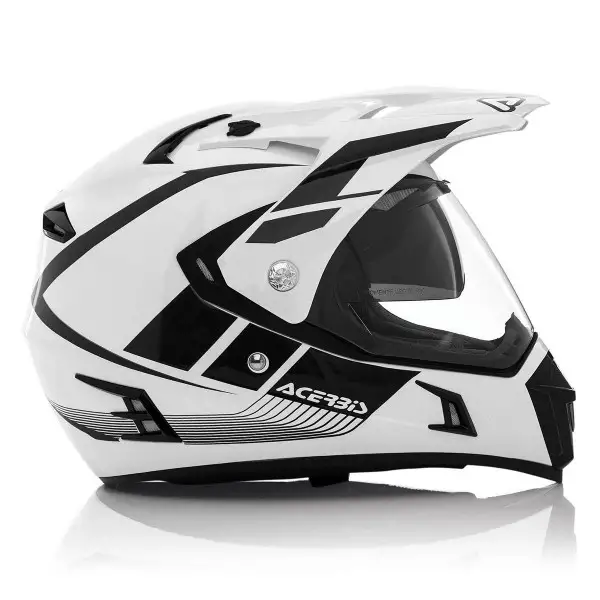 Casco integrale Acerbis Active Graffix Bianco Nero