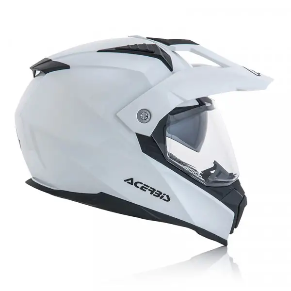 Full face helmet Acerbis Flip Fs-606 Shiny White