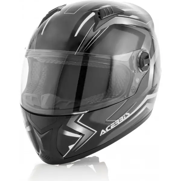 Acerbis FS-807 full face helmet Black White