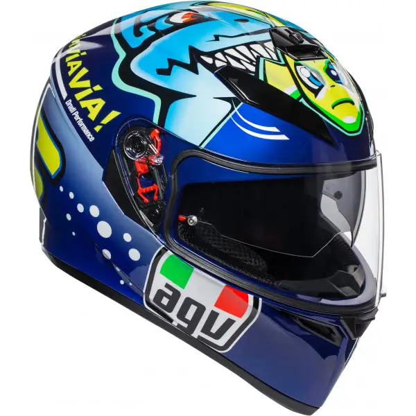 AGV K-3 SV PLK TOP ROSSI MISANO 2015 full face helmet