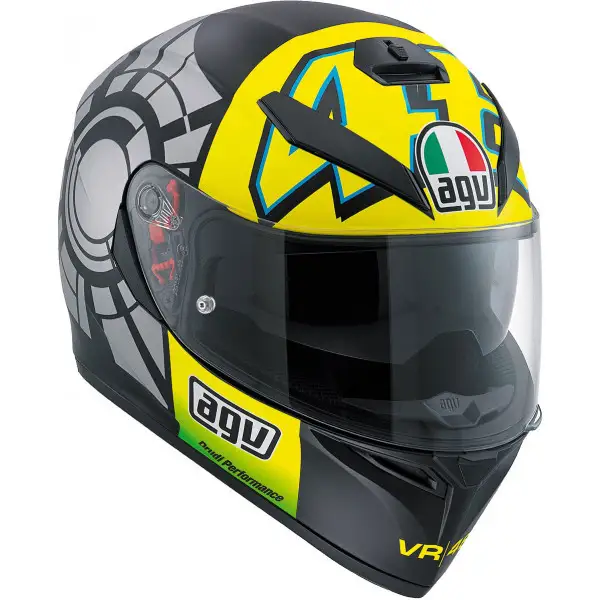 Agv K-3 SV Street Road Top Winter Test 2012 Pinlock full face helmet