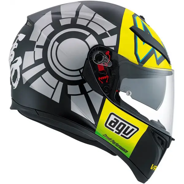Agv K-3 SV Street Road Top Winter Test 2012 Pinlock full face helmet