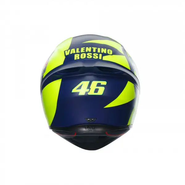 Full-face helmet AGV K1 S E2206 SOLELUNA 2018 Yellow Blue