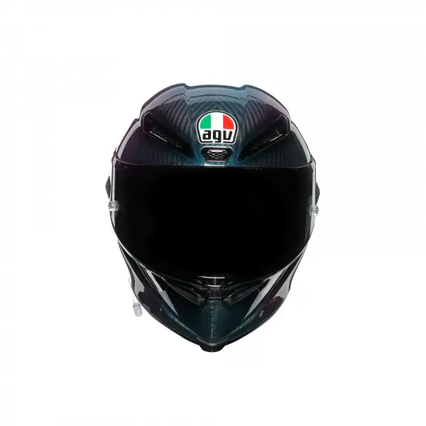 Full-face helmet AGV PISTA GP RR E2206 DOT MPLK MONO IRIDIUM CARBON carbon multicolor