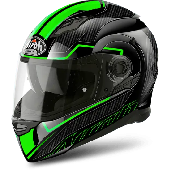 Airoh Movement S Pinlock Included Faster full face helmet green gloss