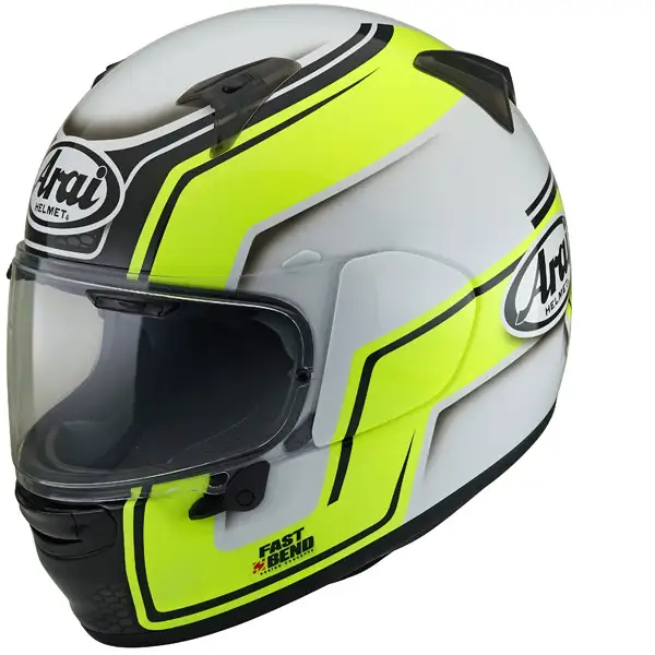 ARAI PROFILE-V BEND fiber full face helmet yellow
