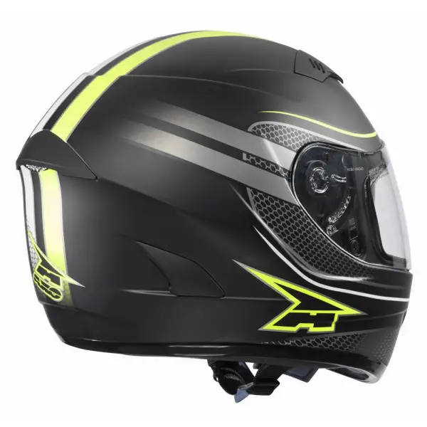 Casco integrale Axo Blade Nero Giallo