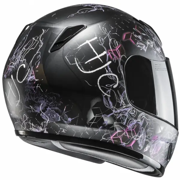 HJC CL-Y VELA kid full face helmet MC8SF Black Pink