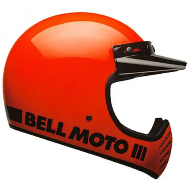 Bell full face helmet MOTO 3 CLASSIC FLO fiber orange