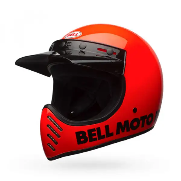 Bell full face helmet MOTO 3 CLASSIC FLO fiber orange