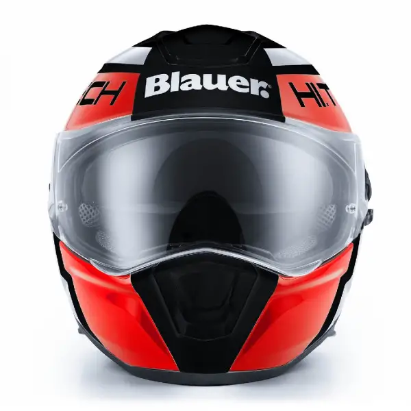 Blauer full face helmet Force One 800 fiber black red white
