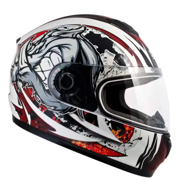 Full face helmet CGM 302g Montreal Red