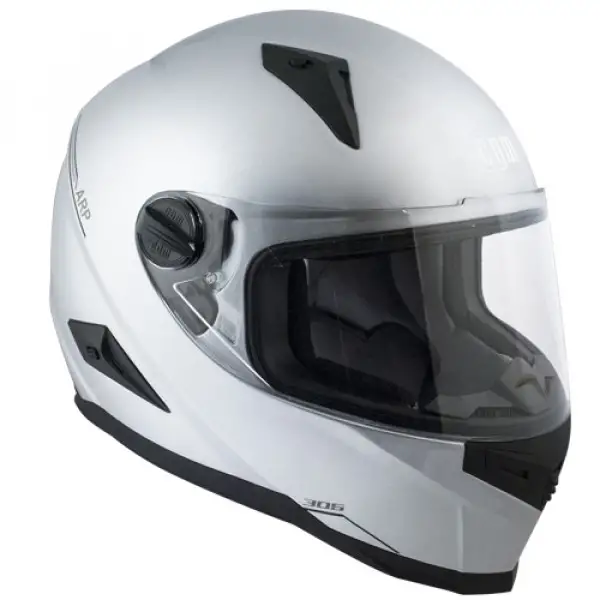 CGM Brema 305A full face Helmet Metal Silver