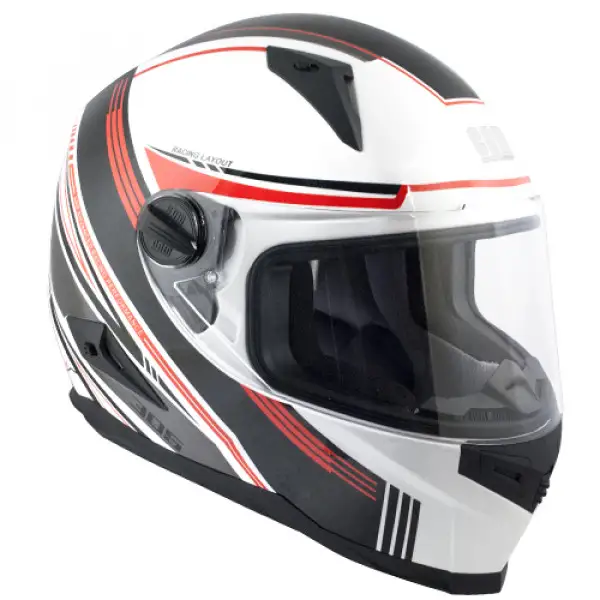 CGM Stoccarda 305G full face Helmet Metal Red