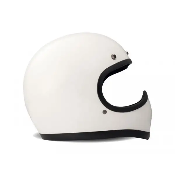 DMD full face helmet Racer carbon white