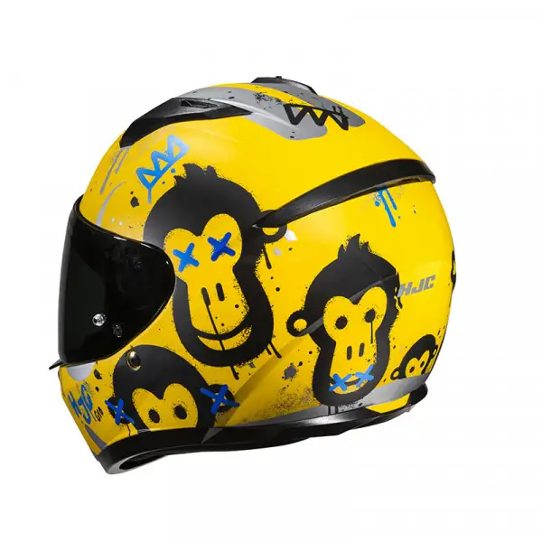 Hjc Full helmet c10 goti opaque yellow