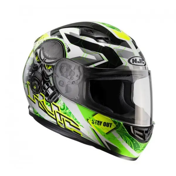 HJC CS-15 Rafu MC4H full face helmet yellow black white