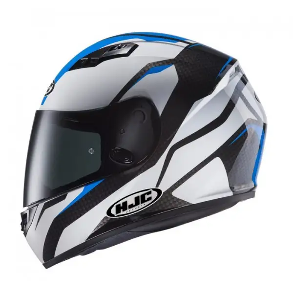 HJC CS-15 Sebka MC2 full face helmet black white blu