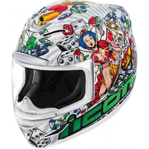 Icon Airmada Lucky Lid 2 full face helmet