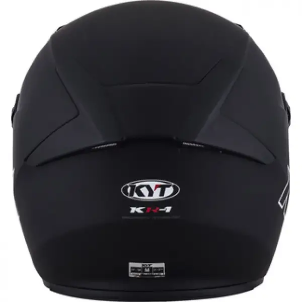 KYT full face helmet KR-1 Plain fiber matt black