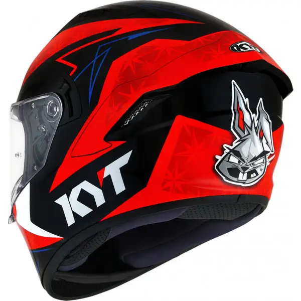 Kyt NF-R FORCE full face helmet Black Red