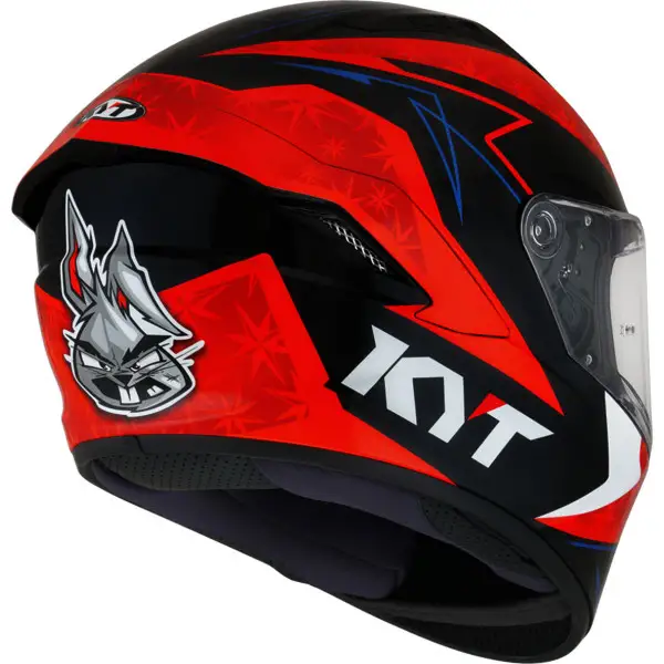 Kyt NF-R FORCE full face helmet Black Red