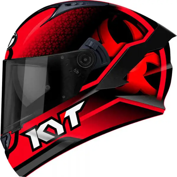Kyt NF-R Hyper full face helmet Fluo Red