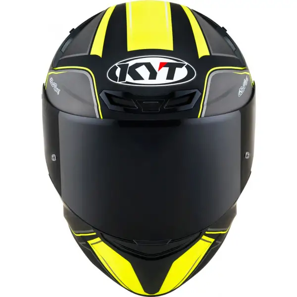 Kyt TT-COURSE Tourist full face helmet Matt Fluo Yellow