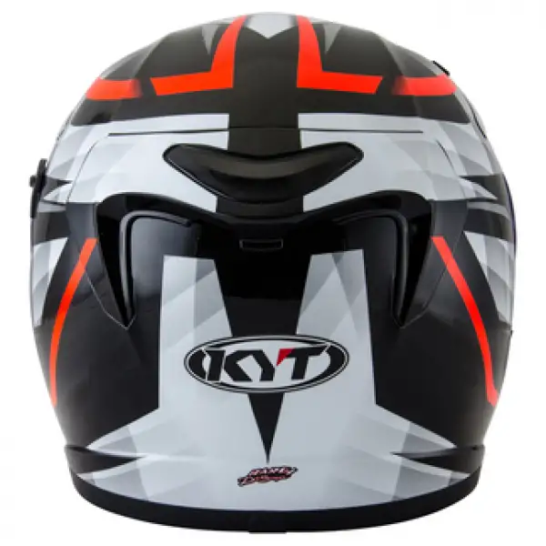 KYT full face helmet Venom Diamond black white